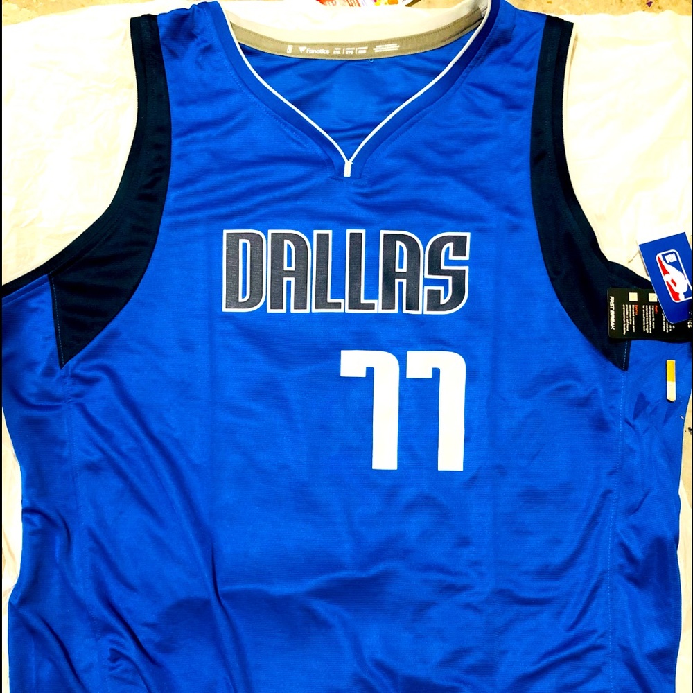 Luka Doncic Dallas Mavericks Fanatics Branded Fast Break Jersey XXL